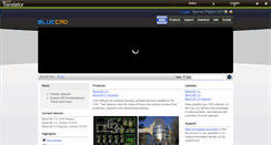Desktop Screenshot of bluecad.eu